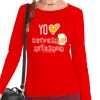 Camisetas Personalizadas Mujer Manga Larga Thumbnail