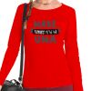 Camisetas Personalizadas Mujer Manga Larga Thumbnail
