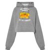 Sudadera corta Oversize para mujer con capucha Thumbnail