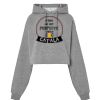 Sudadera corta Oversize para mujer con capucha Thumbnail