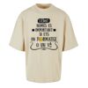 Build Your Brand - Camiseta Oversize mangas semi-largas Thumbnail