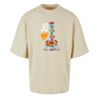 Build Your Brand - Camiseta Oversize mangas semi-largas Thumbnail